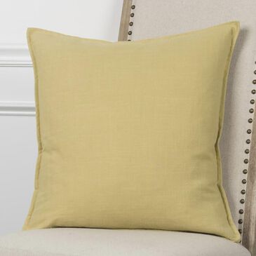 Rizzy Home 20" x 20" Poly-Fill Pillow in Solid Yellow, , large