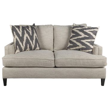 Bernhardt Addison Stationary Loveseat in White and Cream, , large