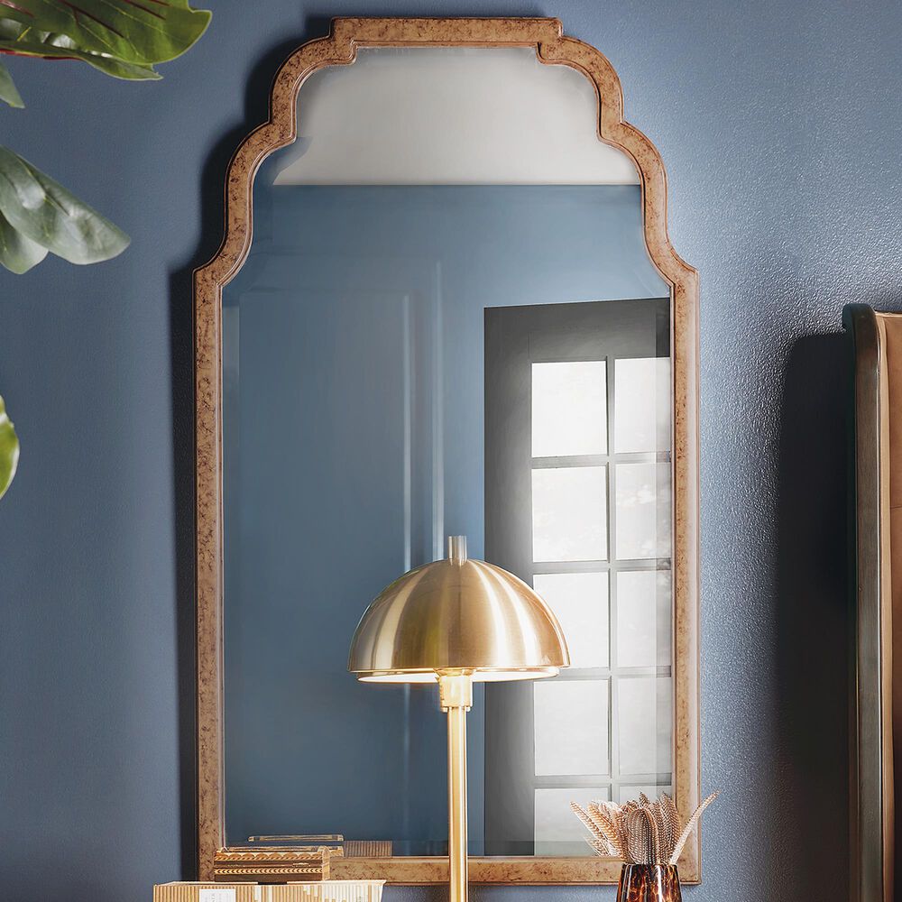 Hooker Furniture Archives Tall Mirror in Mottled Amber, , large
