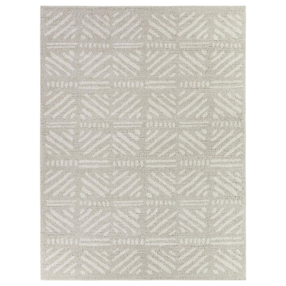 Balta Rugs Dune Calix Grey 7"10" x 10" Area Rug, , large