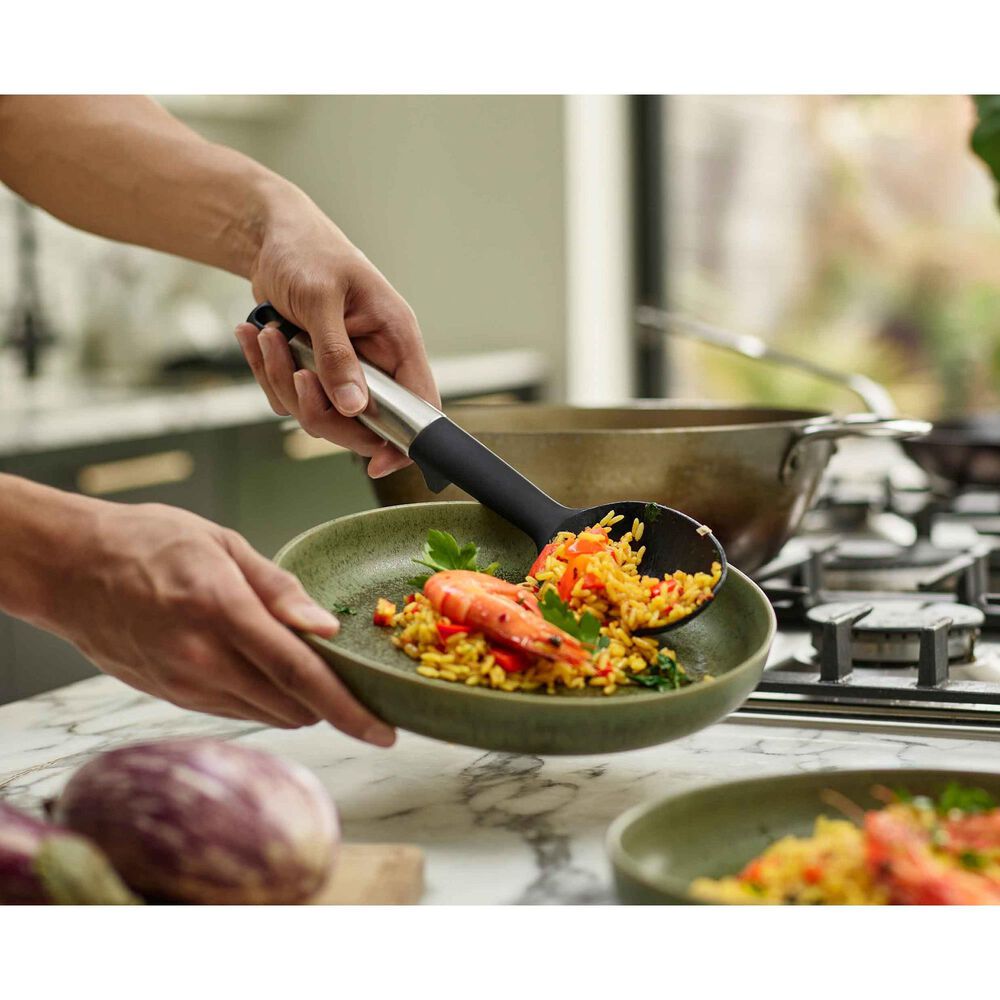 Joseph Joseph Elevate Solid Spoon in Stainless Steel, , large