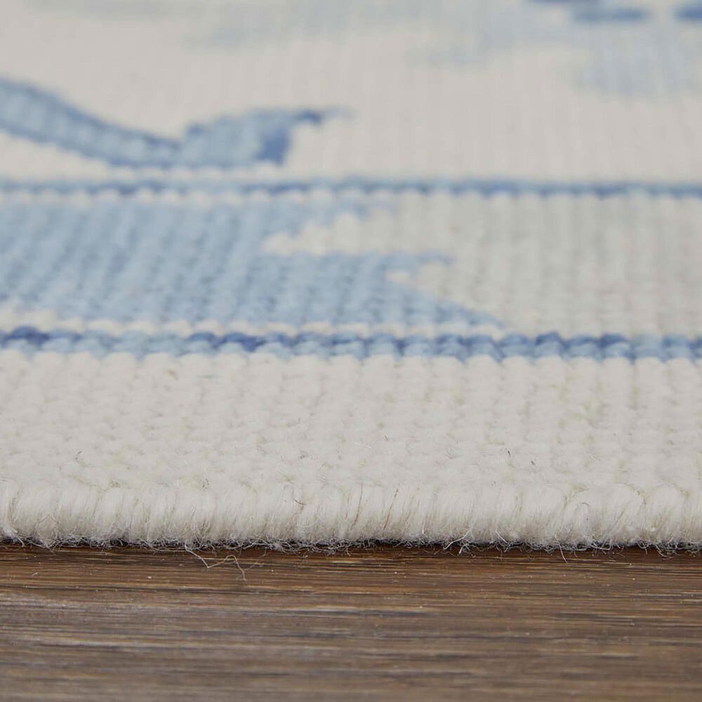 Feizy Karina 3&#39;6&quot; x 5&#39;6&quot; Ivory and Blue Area Rug, , large
