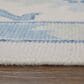 Feizy Karina 3"6" x 5"6" Ivory and Blue Area Rug, , large