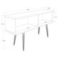 Dayton Theodore 60" Sideboard in Off White/Cinnamon, , large