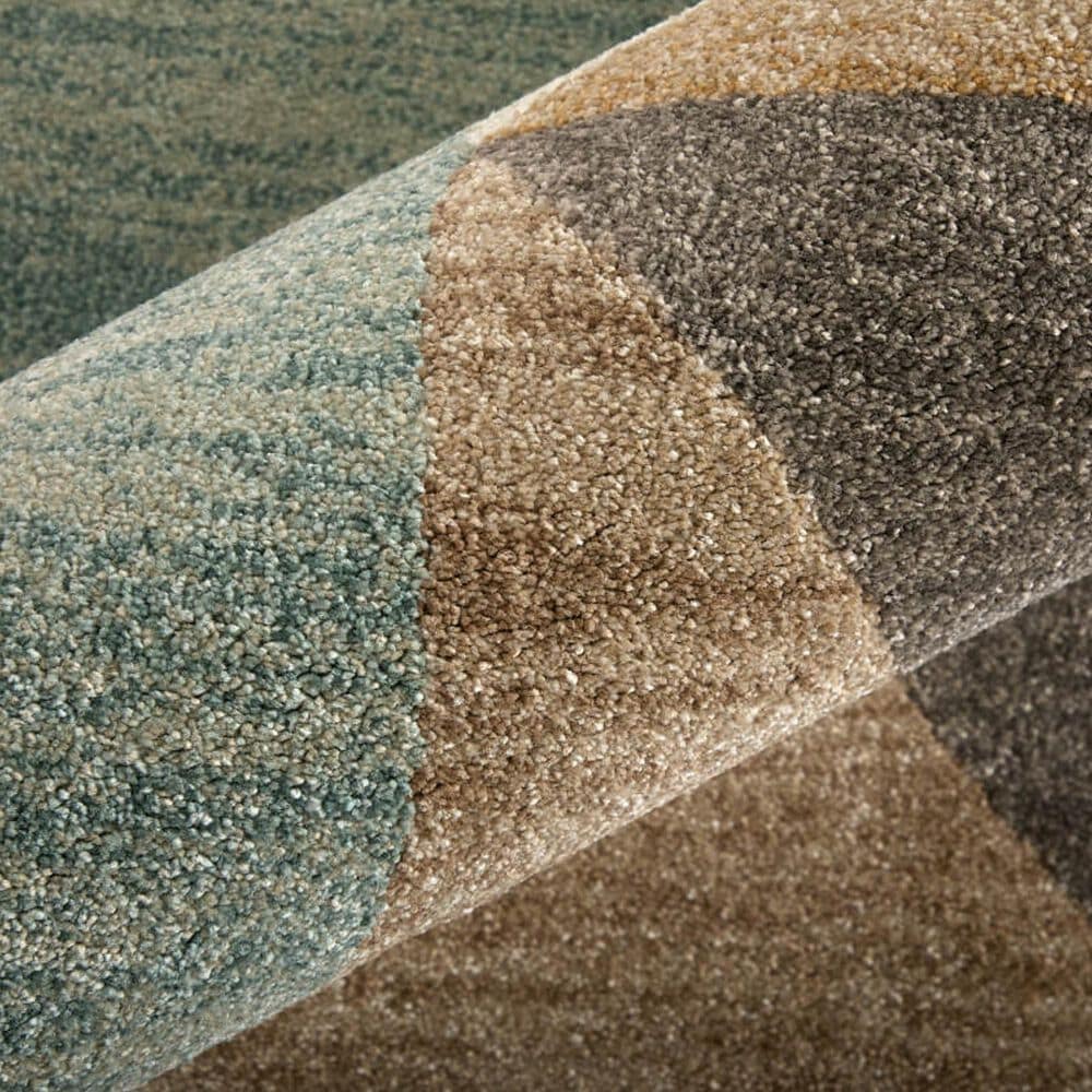 Feizy Eden Geometric Multicolor 9&#39; x 12&#39; Area Rug, , large