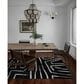 Momeni Noho Abstract 9"3" x 12"6" Black Area Rug, , large