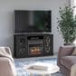 Fabio Flames 48" TV Stand with Electric Fireplace in Black, , large