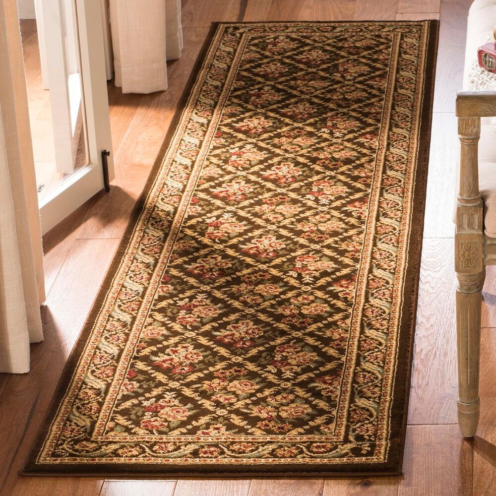 Safavieh Lyndhurst LNH556 2&#39;3&quot; x 8&#39; Brown Runner, , large