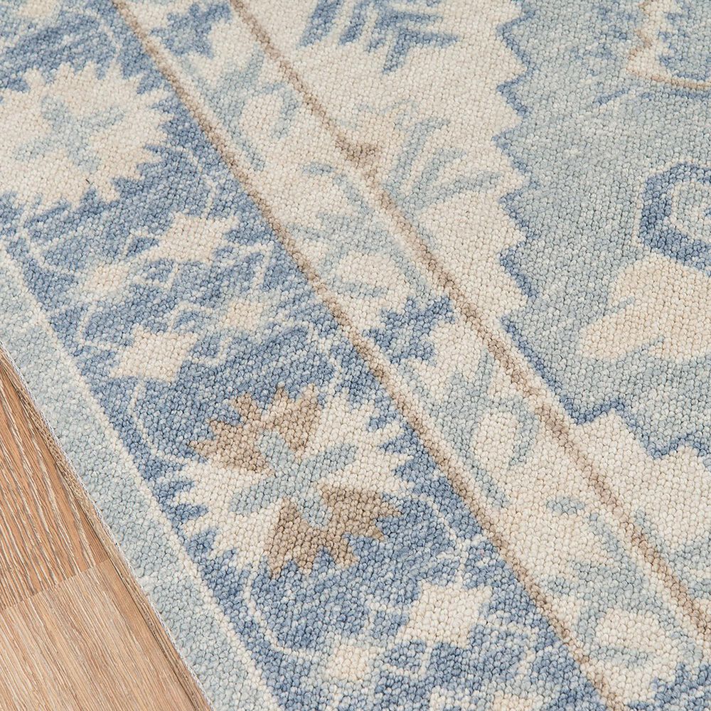 Momeni Anatolia ANA-1 6&#39;6&quot; x 9&#39; Blue Area Rug, , large