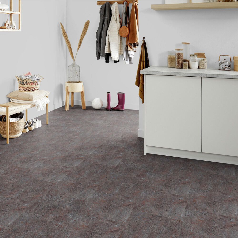 Forbo Marmoleum Cinch Loc Seal 12&quot; x 36&quot; Laminate Tile in Oyster Mountain, , large