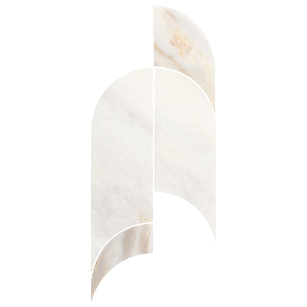 Dal-Tile Gamma Bella 8"" X 19"" ARCHWAY Natural Stone Mosaic Sheet, , large