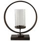Signature Design by Ashley Jalal Candle Holder in Antique Gold, , large