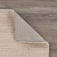 L&R Resources Bleached Naturals 7"9" x 9"9" Blush Area Rug, , large