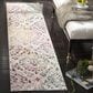 Safavieh Aria 2" x 8" Cream and Multicolor Runner, , large