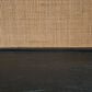 Ashley Abyard 5-Shelf Bookcase in Sandblasted Black and Natural, , large