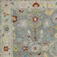 RIZZY Envision Scrolls Bulbs 10" x 14" Gray and Beige Area Rug, , large
