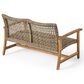Hearth and Haven Hampton Outdoor Loveseat in Light Natural, , large