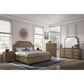 Sterling Timber Tarrington 3-Drawer Nightstand in Almond, , large