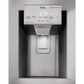 LG 26 Cu. Ft. 3-Door French Door Refrigerator with SmartThinQ in Stainless Steel with Dual Icemaker, , large