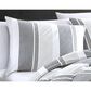 Hallmart Collectibles Vian 3-Piece Queen Comforter Set in Gray and Blue, , large