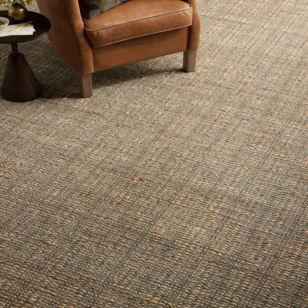 Loloi Cornwall 7&#39;9&quot; x 9&#39;9&quot; Charcoal and Natural Area Rug, , large