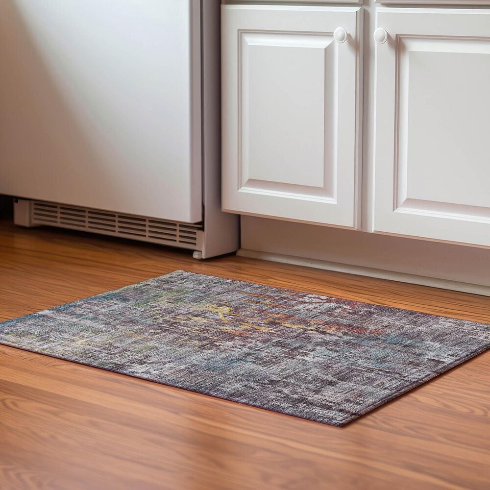 Dalyn Rug Company Kochi KC8 Plum 1&#39;8&quot; x 2&#39;6&quot; Area Rug, , large