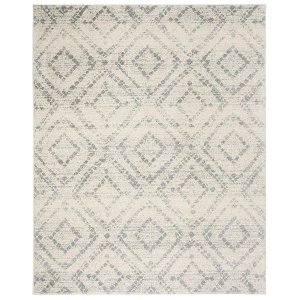 Safavieh Adirondack ADR131T-8 8" x 10" Ivory and Light Blue Area Rug, , large