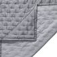 HiEnd Accents Lyocell King Quilt in Gray, , large