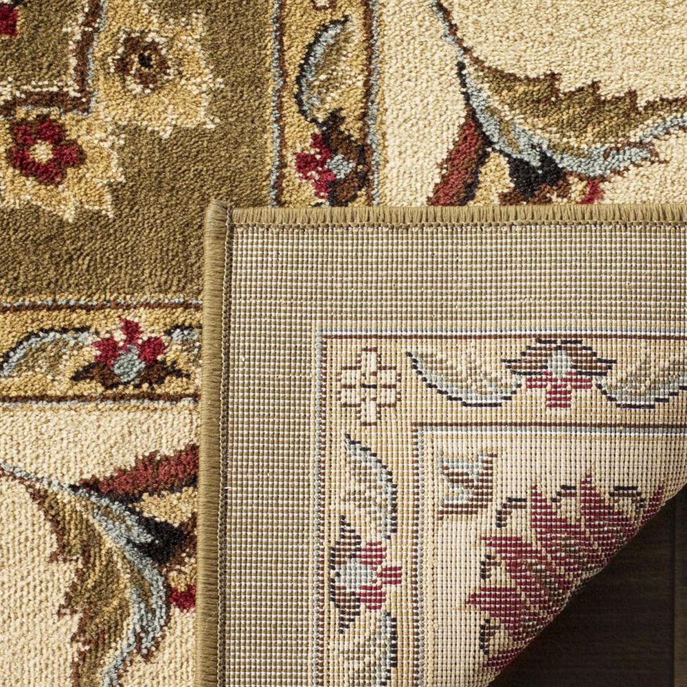 Safavieh Lyndhurst LNH555 4&#39; x 6&#39; Green and Ivory Area Rug, , large