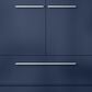 Lexora Home Lafarre 36" Single Bathroom Vanity in Navy Blue with 2 cm White Quartz Top and Rectangular Sink, , large