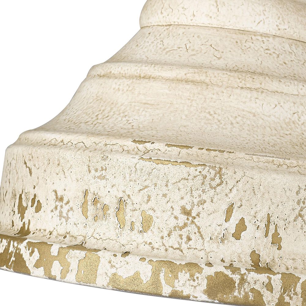 Golden Lighting Keating 1-Light Pendant in Antique Ivory, , large