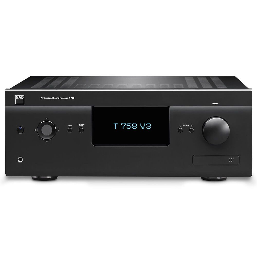 Lenbrook A/V Surround Sound Receiver in Charcoal, , large
