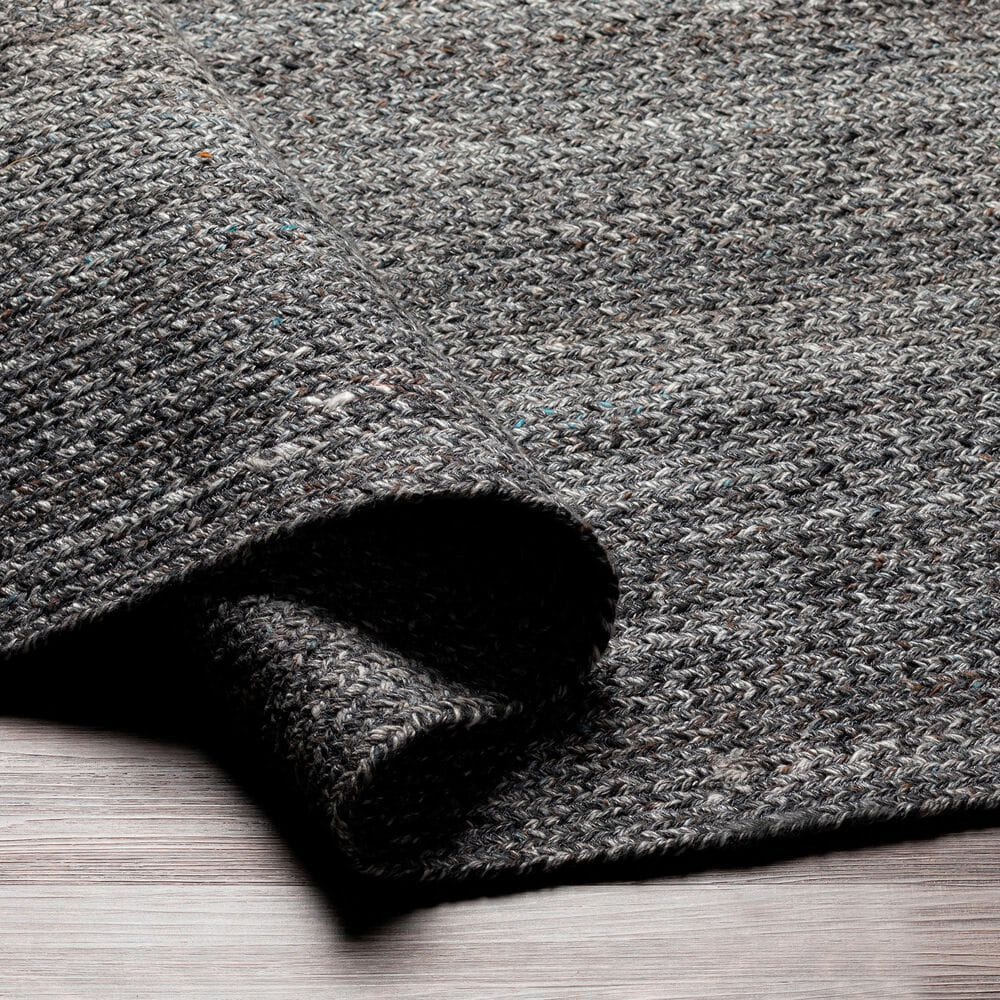 Surya Azalea 5&#39; x 7&#39;6&quot; Gray, Black and Dark Brown Area Rug, , large