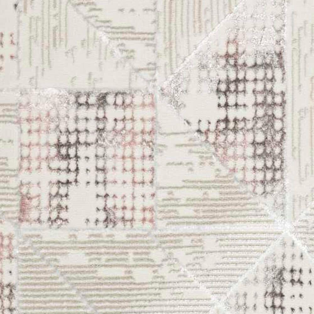 Nourison Glitz 3&#39;11&quot; x 5&#39;11&quot; Ivory and Multicolor Area Rug, , large