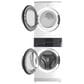 Electrolux 4.4 Cu. ft. Washer and 8 Cu. ft. Gas Dryer Stack Laundry with Chili Red Ergorapido Pet Cordless 2-in-1 Stick Vacuum in White, , large