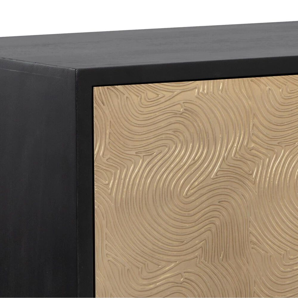 37B Algarve Sideboard in Gold and Black, , large