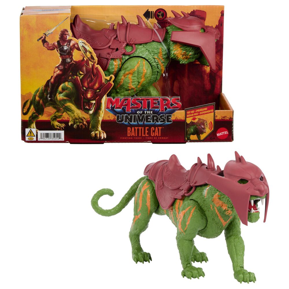 Masters of the Universe First Ones Battle Cat Figure with Chomp and Roar, , large