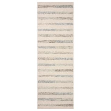 Chris Loves Julia x Loloi Chris 2"6" x 7"6" Ivory and Slate Runner, , large