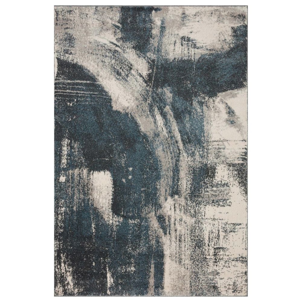 Loloi II Spirit SPI-04 2"7" x 4" Indigo and Ivory Area Rug, , large
