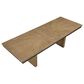 Steve Silver Roatan Dining Table and 6 Dining Chairs in Natural and Black, , large
