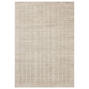 Amber Lewis x Loloi Monty 9"2" x 13" Ivory and Beige Area Rug, , large