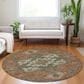 Dalyn Rug Company Tabrook TB9 Rust 8" Round Area Rug, , large