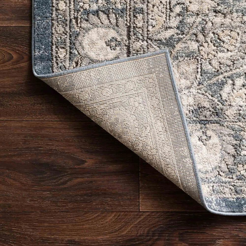 Loloi II Teagan TEA-01 3&#39;4&quot; x 5&#39;7&quot; Denim and Mist Area Rug, , large