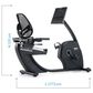 NordicTrack G LE Recumbent Exercise Bike in Black, , large