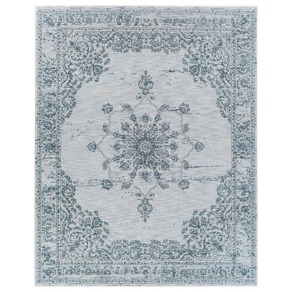 Surya Laila 7"10" x 10"2" Dark Blue, Light Gray and Cream Area Rug, , large