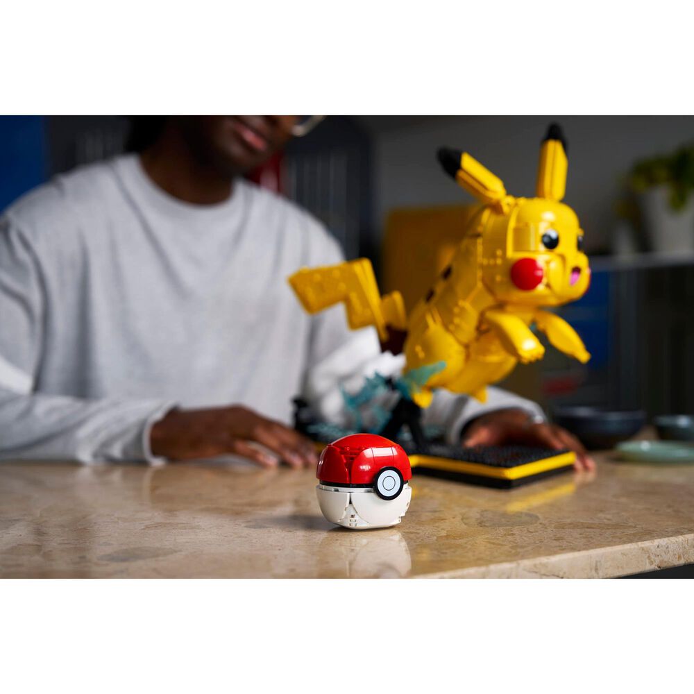LEGO Pokemon Pikachu and Poke Ball Building Set, , large
