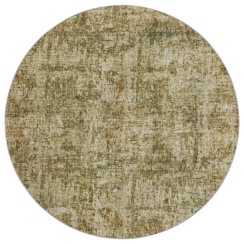 Dalyn Rug Company Boca BO9 Taupe 8" Round Area Rug, , large