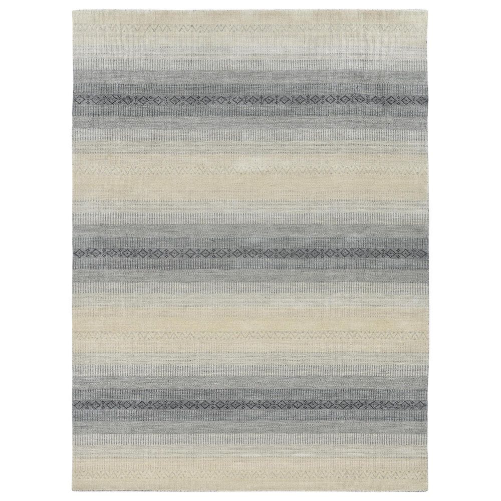 Radici USA Sondrio 4" x 6" Silver Area Rug, , large