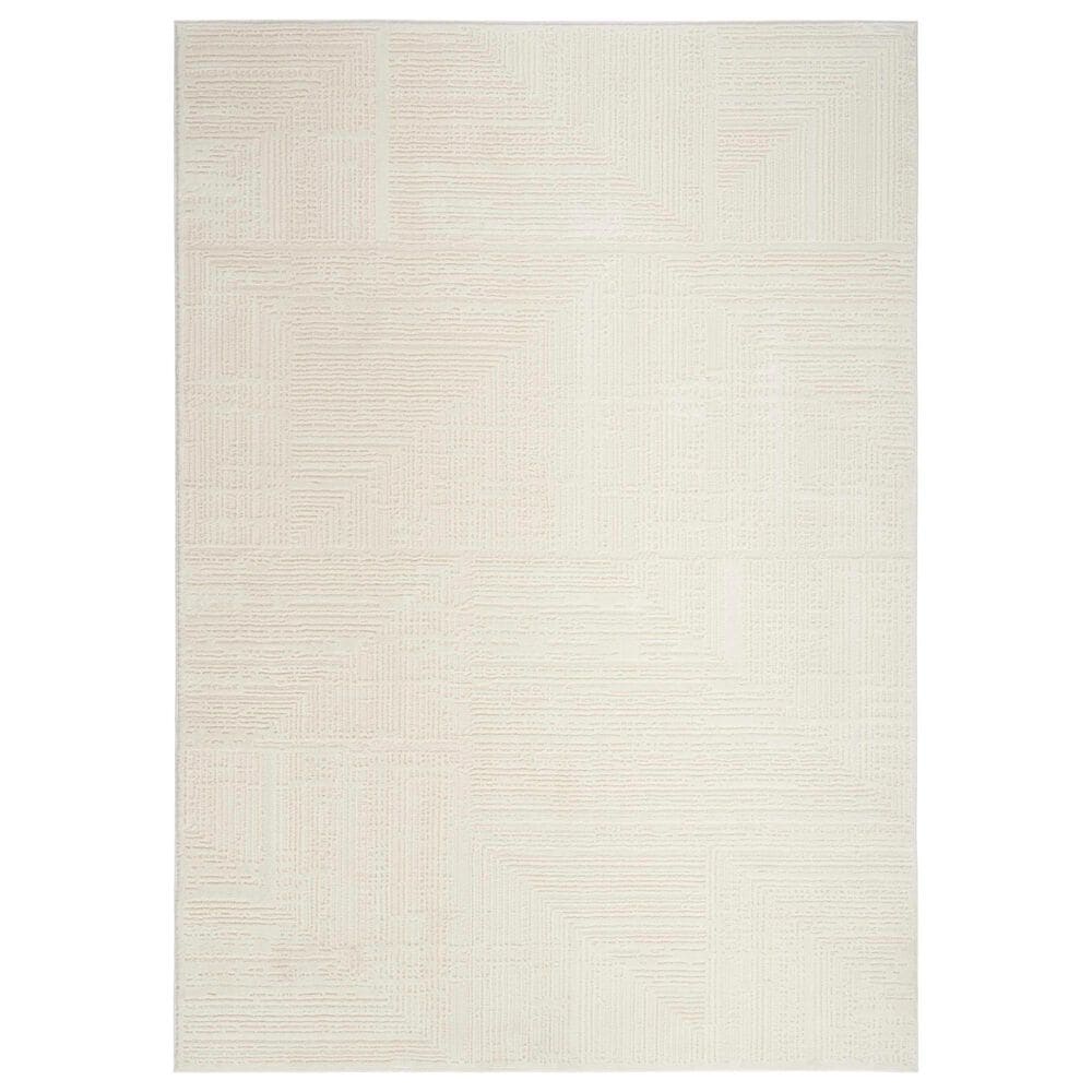 Nourison Sustainable Trends 6" x 9" Ivory Area Rug, , large
