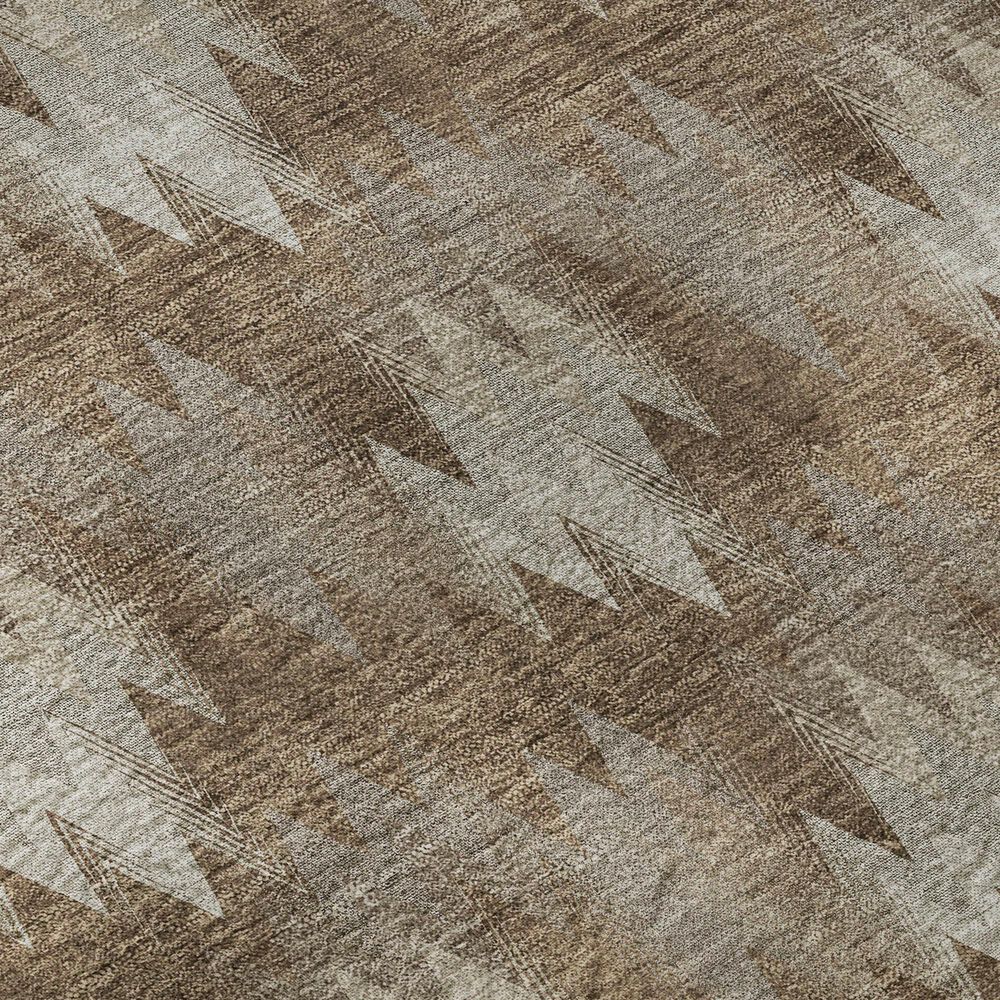 Dalyn Rug Company Soft Essentials Chevron Mocha 3' x 5' Area Rug, , large